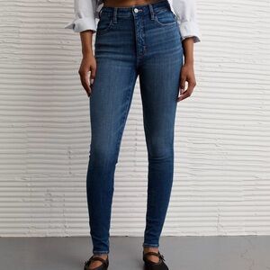 American Eagle Outfitters Dark Blue Skinny Jeans